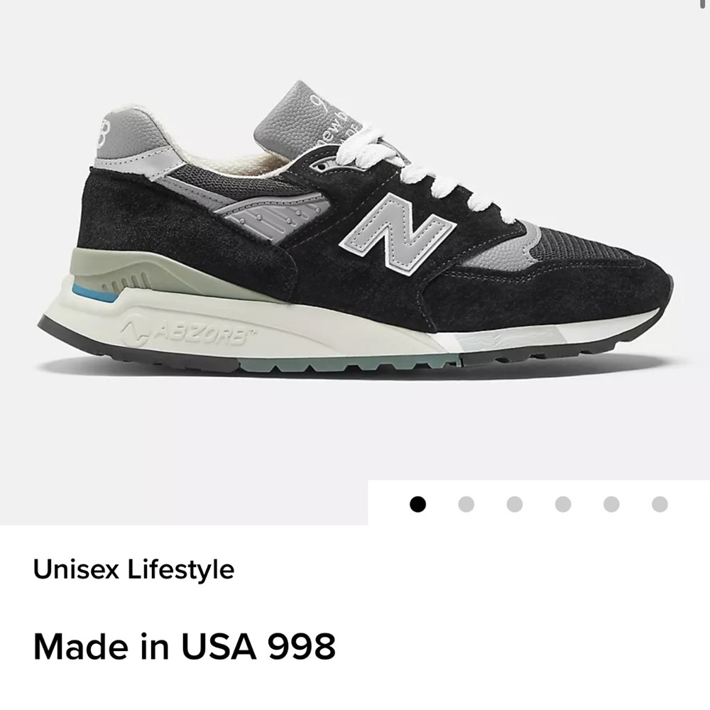 New Balance made in USA 998 SNEAKERS